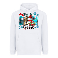 White up to snow good Heavyweight Hoodie - Zillion Design Studio