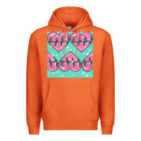 Carrot Nursing Heart Seamless Pattern Premium Hoodie - BundleAndBundleShop