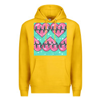 Lemon Nursing Heart Seamless Pattern Premium Hoodie - BundleAndBundleShop