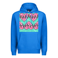 True Royal Nursing Heart Seamless Pattern Premium Hoodie - BundleAndBundleShop