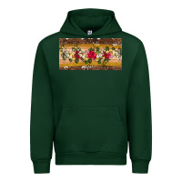 Forest Green western  leopardfloral licanse plate Urban Hoodie - Artiststas