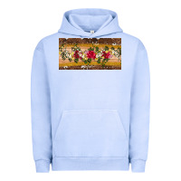 Pigment Grape Ice western  leopardfloral licanse plate Urban Hoodie - Artiststas