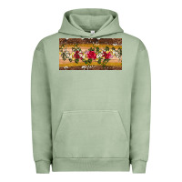Pigment Oil Green western  leopardfloral licanse plate Urban Hoodie - Artiststas