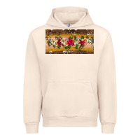 Sandshell western  leopardfloral licanse plate Urban Hoodie - Artiststas