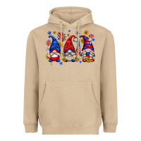 Mushroom American gnomes with sunflowers Heavyweight Hoodie - texasbilliewilder