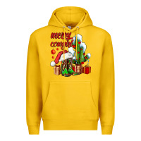 Lemon merry cowgirl  boots and cactus with gifts Premium Hoodie - AdoDesignShop