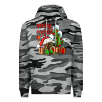Slate Camo merry cowgirl  boots and cactus with gifts Premium Hoodie - AdoDesignShop