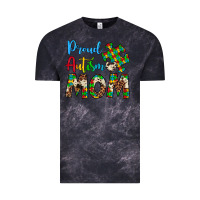 Cloud Black proud autism mom Vintage Tee - Artiststas