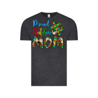 Vintage Black proud autism mom Vintage Tee - Artiststas