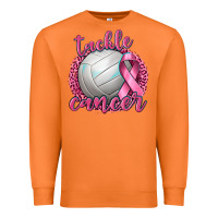 Carrot Tackle Cancer Volleyball Premium Sweatshirt - texasbilliewilder