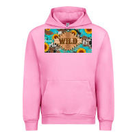 Fuchsia Pink western wild and sunflower leopard turquoise cowhide licanse plate Urban Hoodie - Artiststas