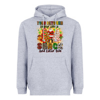 Heather Grey torn between looki like a snack and eatin one Heavyweight Hoodie - Zillion Design Studio