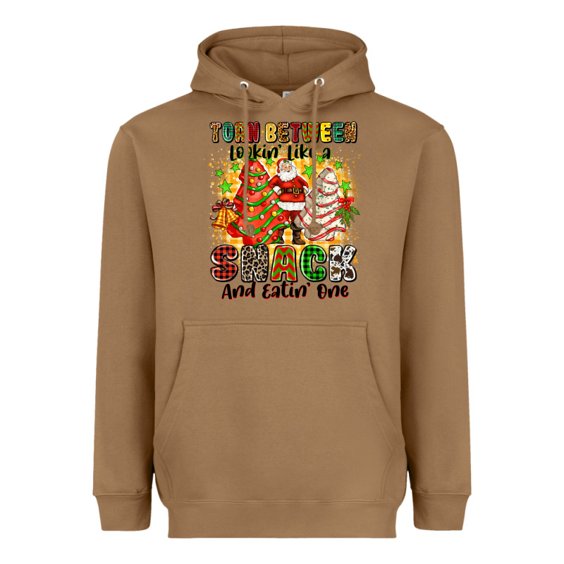 Torn Between Looki Like A Snack And Eatin One Heavyweight Hoodie by Zillion Design Studio | Teevron
