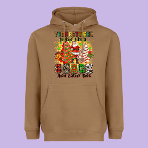 Torn Between Looki Like A Snack And Eatin One Heavyweight Hoodie Designed By Zillion Design Studio