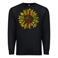 Black camouflage flitter sunflowers Premium Sweatshirt - RanaPortraitStore