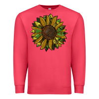Cardinal camouflage flitter sunflowers Premium Sweatshirt - RanaPortraitStore