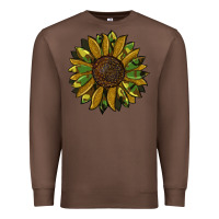 Chestnut camouflage flitter sunflowers Premium Sweatshirt - RanaPortraitStore