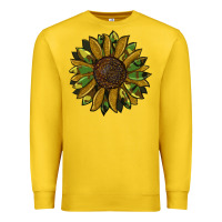 Lemon camouflage flitter sunflowers Premium Sweatshirt - RanaPortraitStore