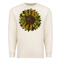 Sandshell camouflage flitter sunflowers Premium Sweatshirt - RanaPortraitStore