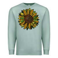 Seafoam camouflage flitter sunflowers Premium Sweatshirt - RanaPortraitStore