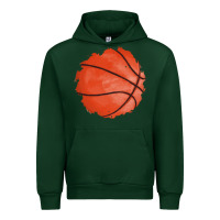 Forest Green basketball patch Urban Hoodie - AdoDesignShop