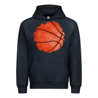 Navy basketball patch Urban Hoodie - AdoDesignShop
