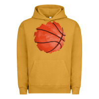 Pigment Peanut Butter basketball patch Urban Hoodie - AdoDesignShop