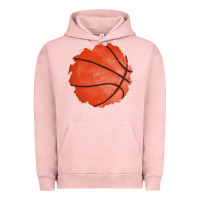 Pigment Salmon basketball patch Urban Hoodie - AdoDesignShop