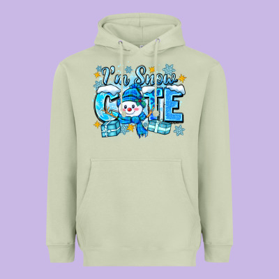 Heavyweight Hoodie im snow cute