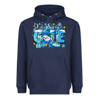 Navy im snow cute Heavyweight Hoodie - Zillion Design Studio
