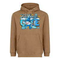 Toasted Coconut im snow cute Heavyweight Hoodie - Zillion Design Studio