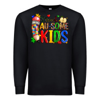 Black i teach au some kids Premium Sweatshirt - Zillion Design Studio
