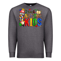 Charcoal Heather i teach au some kids Premium Sweatshirt - Zillion Design Studio
