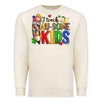 Sandshell i teach au some kids Premium Sweatshirt - Zillion Design Studio