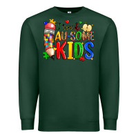 Sports Green i teach au some kids Premium Sweatshirt - Zillion Design Studio