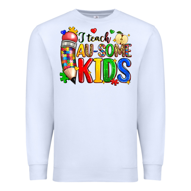 I Teach Au Some Kids Premium Sweatshirt by Zillion Design Studio | Teevron
