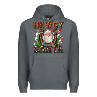 Rock howdy santa Premium Hoodie - AdoDesignShop