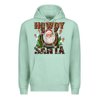 Seafoam howdy santa Premium Hoodie - AdoDesignShop