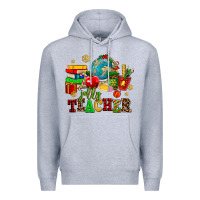 Christmas Jolly Teachers Premium Hoodie | Teevron