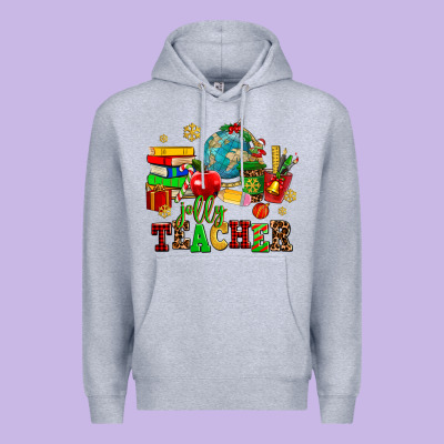Christmas Jolly Teachers Premium Hoodie Designed By Adodesignshop