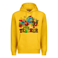 Lemon christmas jolly teachers Premium Hoodie - AdoDesignShop