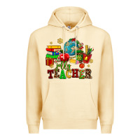 Pina Colada christmas jolly teachers Premium Hoodie - AdoDesignShop