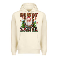 Sandshell howdy santa Premium Hoodie - AdoDesignShop