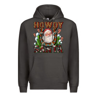 Smoke howdy santa Premium Hoodie - AdoDesignShop