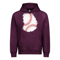 Mauve Wine baseball patch Urban Hoodie - AdoDesignShop