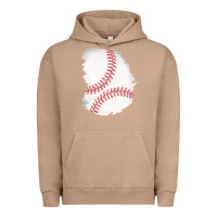 Pigment Burro baseball patch Urban Hoodie - AdoDesignShop