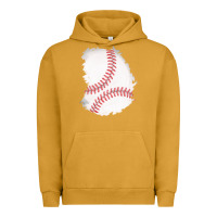 Pigment Peanut Butter baseball patch Urban Hoodie - AdoDesignShop