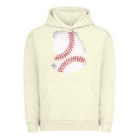 Pigment Pistachio baseball patch Urban Hoodie - AdoDesignShop