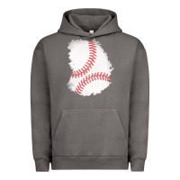 Pigment Tornado baseball patch Urban Hoodie - AdoDesignShop