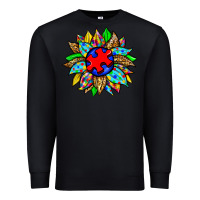 Black autism sunflower Premium Sweatshirt - Zillion Design Studio